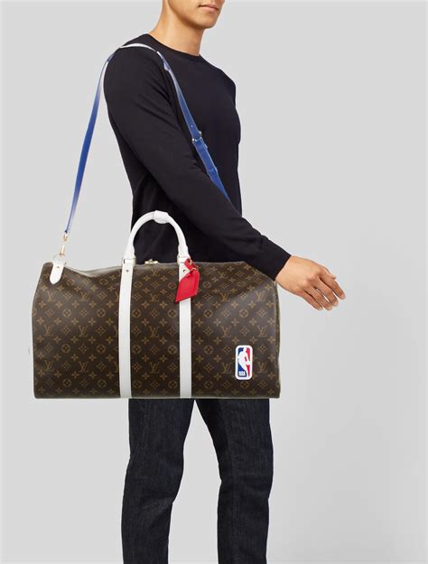 louis vuitton keepall nba.